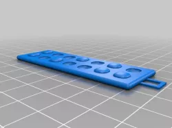 Customizable Binary Nametag