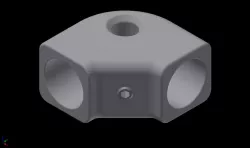 Double and Triple bracket with a single bolt fixing