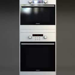 Double Wall Oven 3 3D model