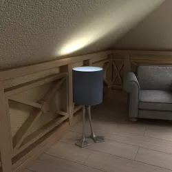 Duck foot lamp 3D model