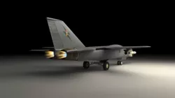 F111 Jet Fighter 3D model
