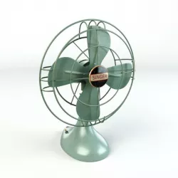 Fan  Singer Fan 3D model