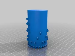 "FrÃ¨re Jacques" Music Cylinder for Parametrized Music Box