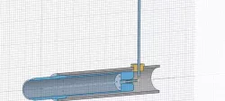 fuel combustion canister (venturi set)