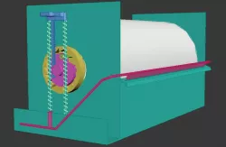 Fully automated paper towel holder