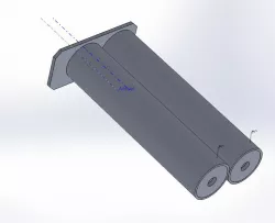 Ghostbusters 1 - Proton Pack - Injectors