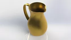 Gold Pitcher