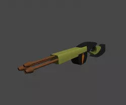 Golliath Flametrower Low-poly  3D model