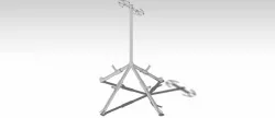 Guitar stand to keep 2 guitars simultaneously.