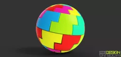 Jogsaw Globe Toy Concept 