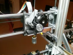 Low mass gearExtruder