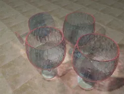mental ray four glasses