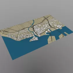 Miami Cityscape 3D model