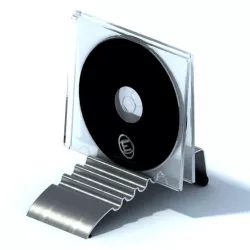 Modern Cd Case 3D model