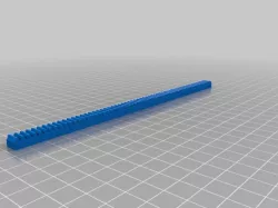 My Customized 1x24 Lego Rack Gear