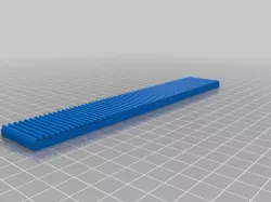 My Customized 4x24 Lego Rack Gear