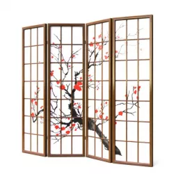 Oriental Room Divider 3D model