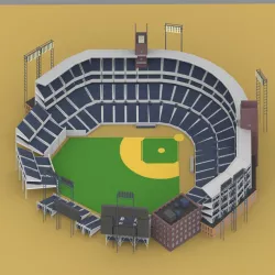 Petco Park 3D model