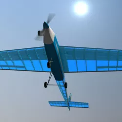 RC Airplane 3D model