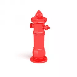 Red Fire Hydrant 3D model