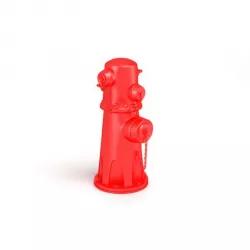 Red Fire Hydrant 3D model