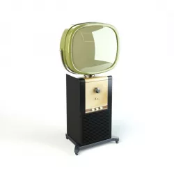 Retro Styled Tv 3D model