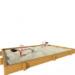 Sandbox Construction Toy 3D model