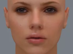 Scarlett Johansson 3D model