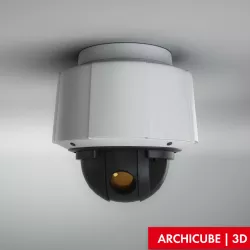 Security camera 3D model