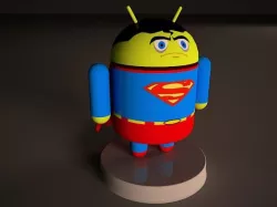 Superman Android Model 3D model