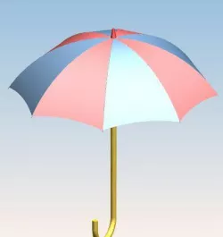 The umbrella 