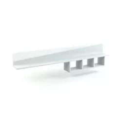White Storage Table 3D model