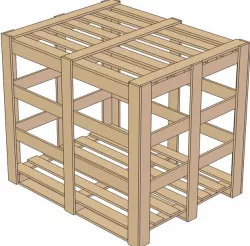 WOOD PALLET CASE