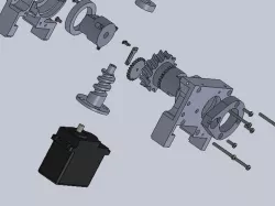 Wormscrew gearbox