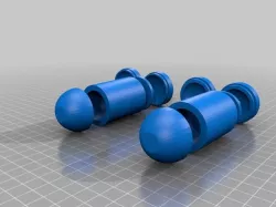 37mm Payload Cup 1.350"OD/1"ID for 3" Shell Flare Launcher Round