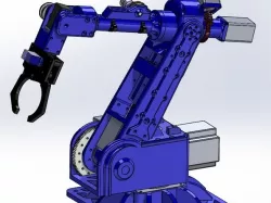 6 axis stepper robot