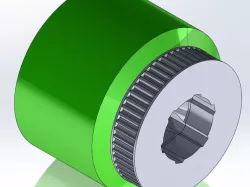 ABEC 11 107mm Electric Flywheels Longboard Wheels 56 Tooth Lock Nut Pulley for 9mm, 12mm, 15mm Belt