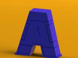 Alphabet Robot - A