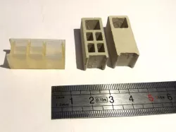 Angle cinderblock