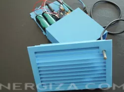 Automatic grille with temperature control (heating/air conditioning)