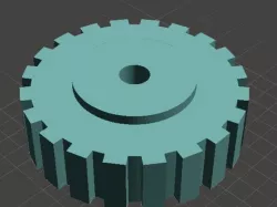 Bed Leveling Knob fits a m3 Nylon nut