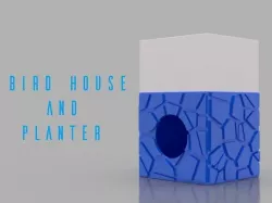 Bird House Planter