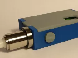 Box Mod bottom feeder mechanical with push button lock