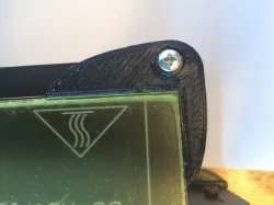 Customizable Makerfront i3Pro Glass Bed Corner Bracket