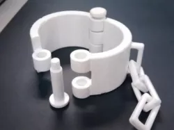 Dmmd Mink Cosplay Shackle Cuff Manacle