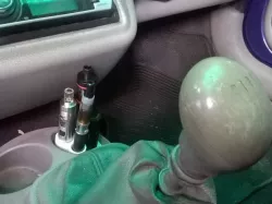 E Cig x 3 cupholder Renault Twingo