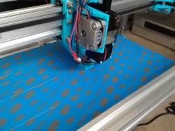 E3D Titan carriage for D-Bot