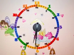 Educational clock dails