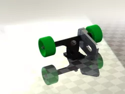 Electric Skateboard Caliber Truck Motor Mount