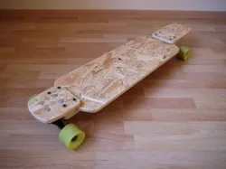 Forked Drop-Down Longboard